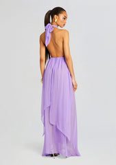 Ina Silk Chiffon Dress
