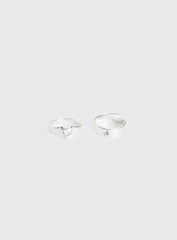 Emberglow Ring Pack Silver