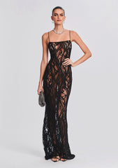 Winnie Embellished Lace Dress