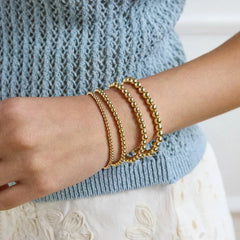 14K Pisa Bracelet - Gold