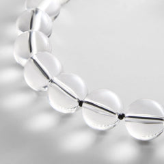 Jane Beaded Necklace - Clear/Black
