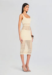Avril Knit Crochet Dress
