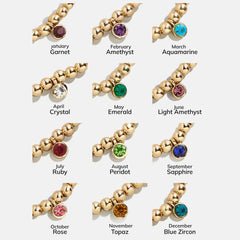 Birthstone Pisa Bracelet - Light Amethyst