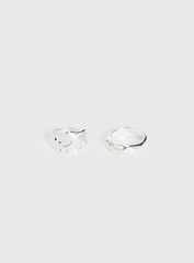Midnight Rush Ring Pack Silver