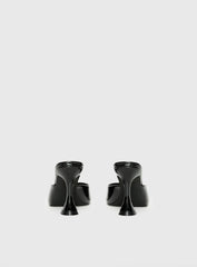 Let Love In Peep Toe Heels Black