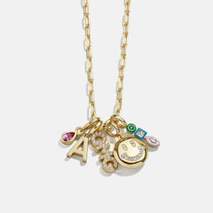 Birthstone Cluster Charm - Ruby