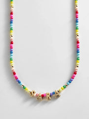 Bead Mine Kids’ Custom Name Necklace - Multi