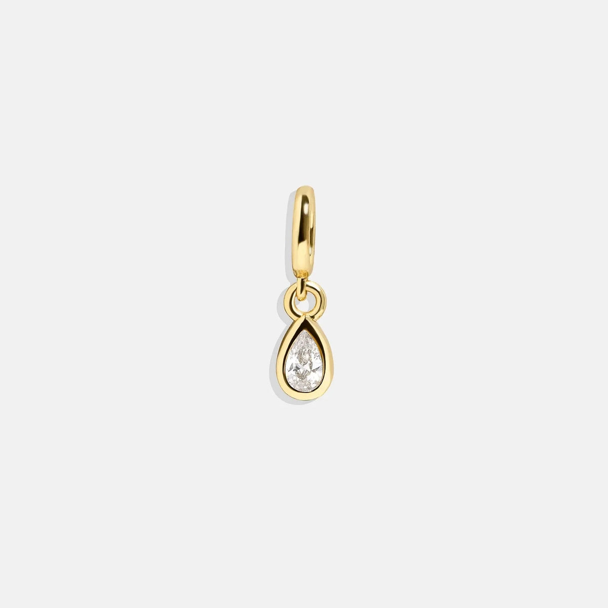 Birthstone Cluster Charm - Crystal