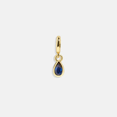 Birthstone Cluster Charm - Sapphire